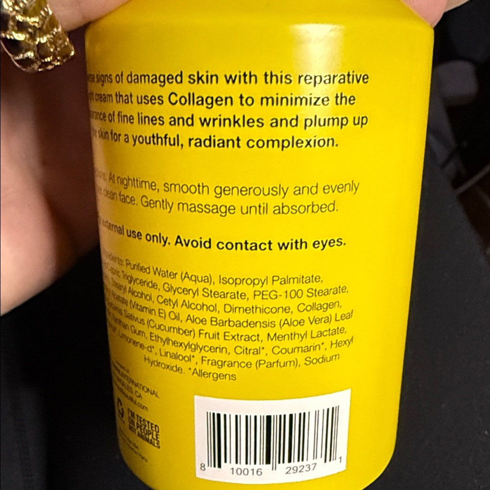 HERE BEAUTIFUL SLEEPING REPAIR NIGHT CREAM W/ PLANT DERIVED COLLAGEN - Picture 6 of 9